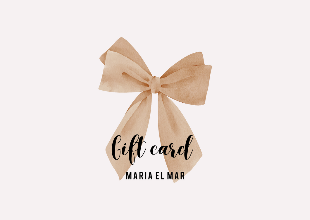 Giftcard Maria el Mar